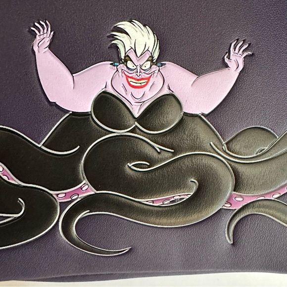 Loungefly Disney Ursula Sequin Mini Backpack NWT | Little Mermaid Villains - Picture 2 of 11